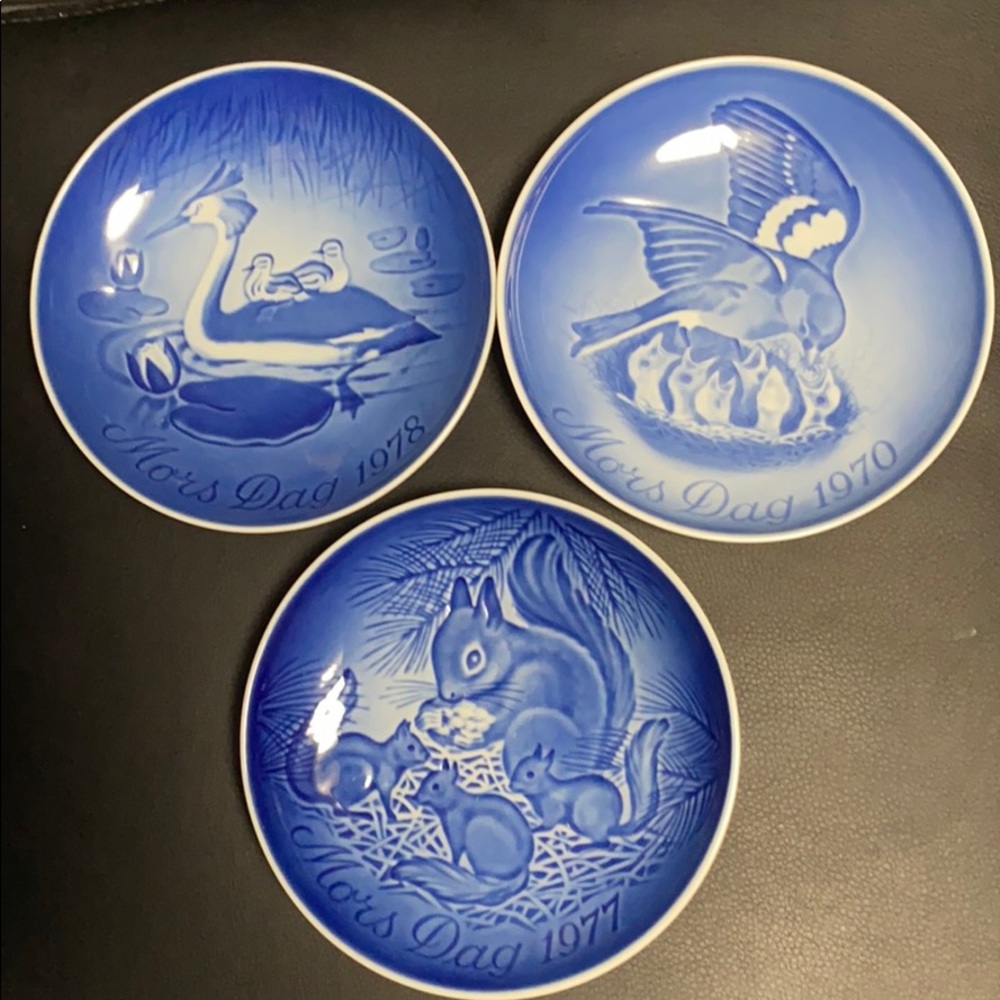 3/$15 Mother’s Day small plates made in Denmark